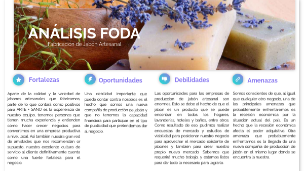 Objetivos De Una Empresa De Jabones Artesanales
