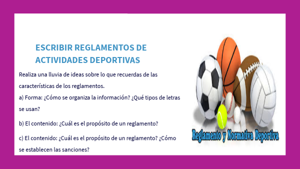Caracteristicas Y Funciones Del Reglamento Deportivo