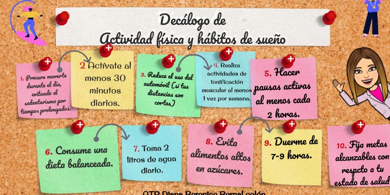Decálogo De Actividad Física Y Hábitos De Sueño
