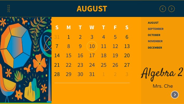A2 FISD CALENDAR 2022