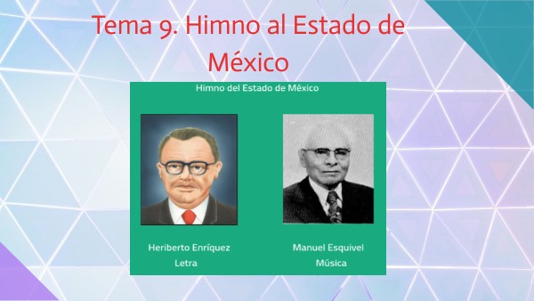 Tema 9. Himno al Estado de México