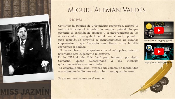 TEMA 45 Miguel Alemán Valdés