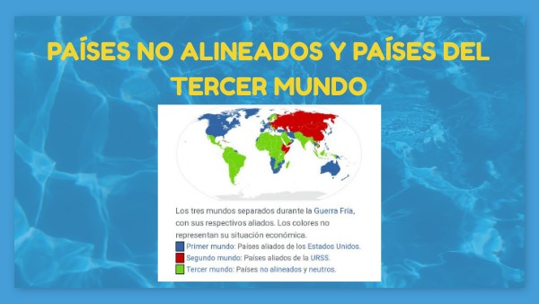 Los Países No Alineados Y Las Naciones Del Tercer Mundo