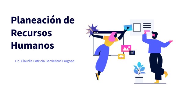 Planeación de Recursos Humanos