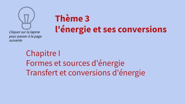 L'énergie Et Ses Conversions Page De Garde view.genial.ly