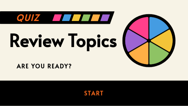 Review topics Fourth - Fourth term 2022