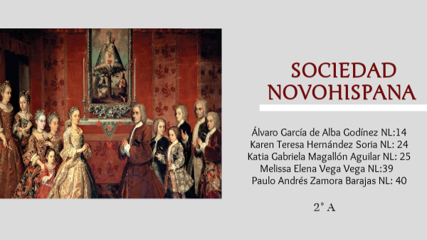 SOCIEDAD NOVOHISPANA