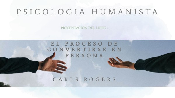 EL PROCESO DE CONVERTIRSE EN PERSONA