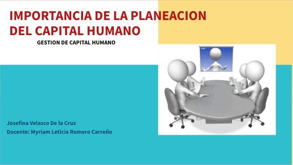 PLANEACION DE CAPITAL HUMANO
