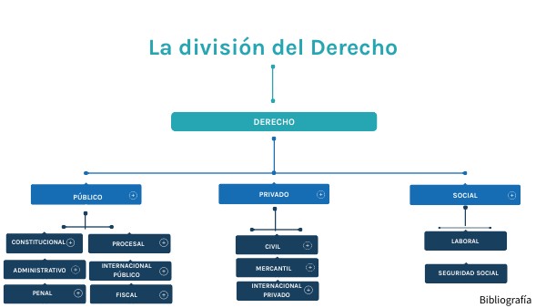 Cuales Son Las Divisiones Del Derecho