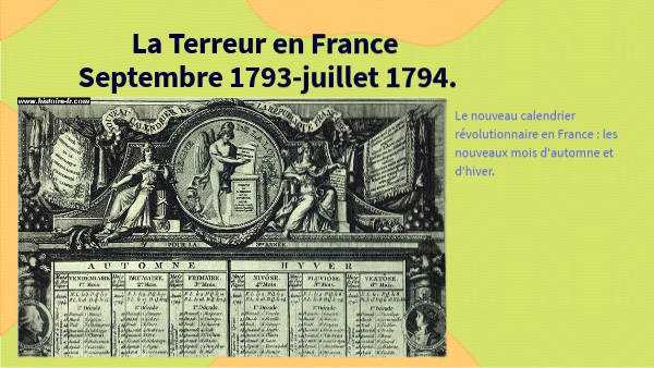 La Terreur En France By Guillaume Bertrand On Genially