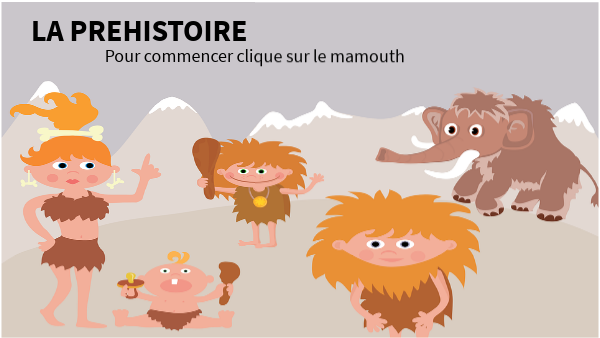Page De Garde Préhistoire La préhistoire