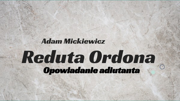 Reduta Ordona
