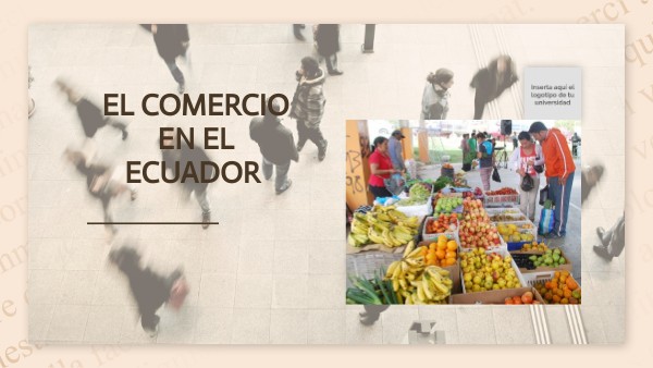 COMERCIO EN EL ECUADOR U2 S12 9NOS