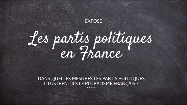 Parti politique