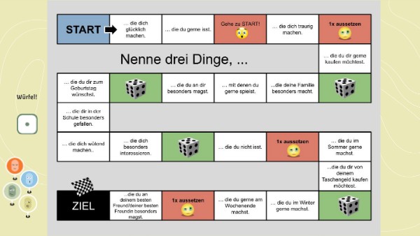Clementoni Brettspiel 'Namen, Dinge, Stadt' – Schnelles Denkspiel Für 2-6 Spieler (ab 7 Jahre)
