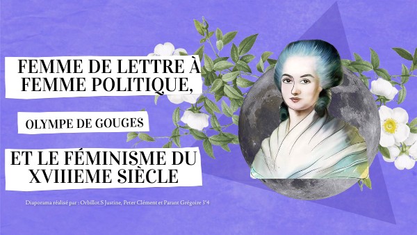Olympe De Gouges C’Est Pouvoir: Olympe De Gouges Profession – KOSE