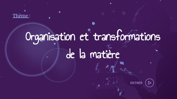 Organisation Et Transformation De La Matière Page De Garde 4_2022/23_organisation et transformations de la matière