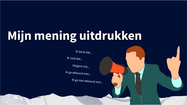 Mijn mening uitdrukken