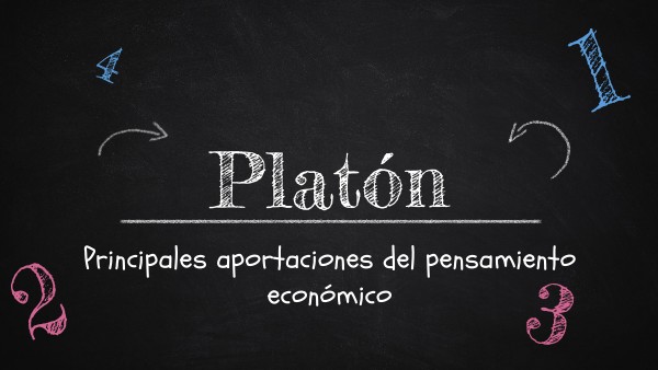 Aportaciones de Platón a la economía