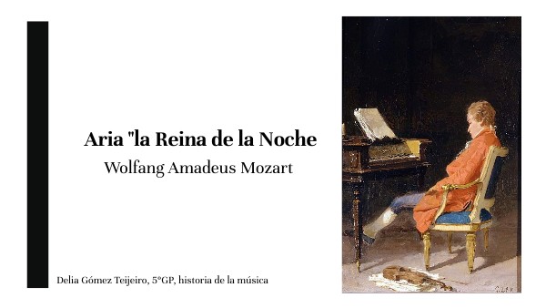 aria "La Reina de la Noche" Mozart