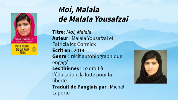 Moi Malala By Bouvy Aurelie On Genially