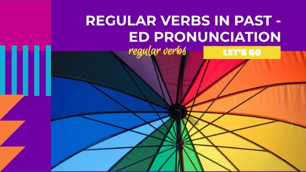 Ed Pronunciation Regular Verbs In Past Ed Pronunciation Regular Verbs In Past