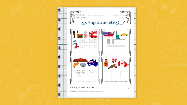 My English Notebook Underground Page De Garde E My English Notebook - 5e