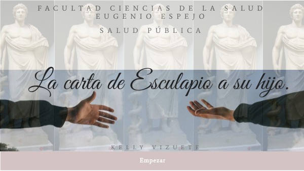 Carta De Esculapio A Su Hijo