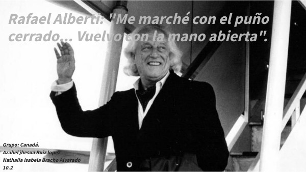 Defensa De Madrid Rafael Alberti Generacion Del 27 view.genial.ly