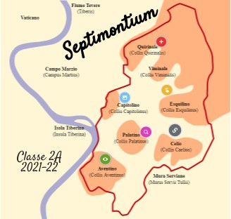 Septimontium la storia in un volantino