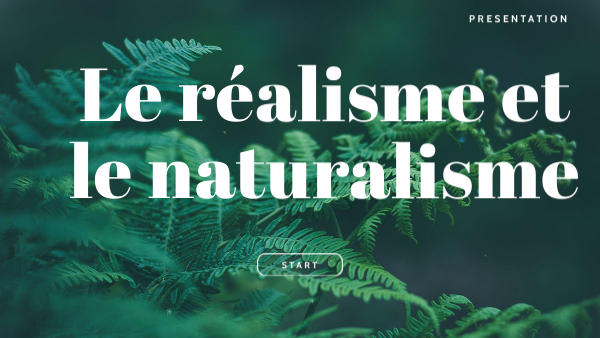 Realisme By Prof Datre On Genially