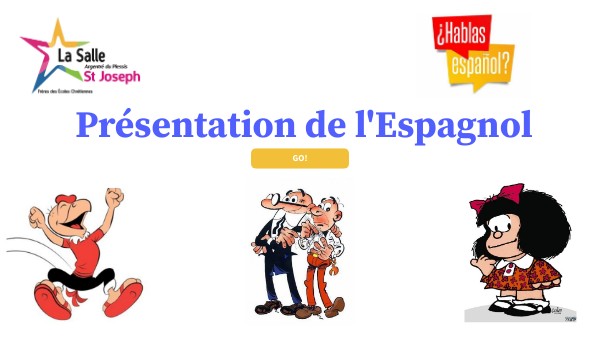 Présentation de l'Espagnol 6ème
