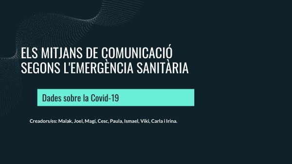 Els Mitjans De Comunicació Els Mitjans De Comunicació
