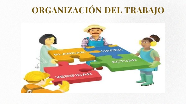 Organización del trabajo