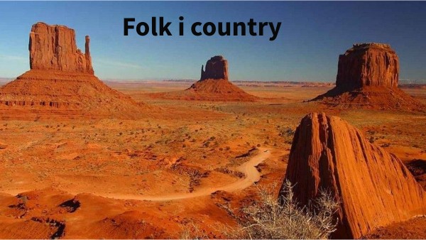 Folk i country