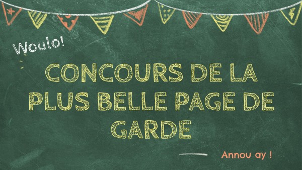 Concours Page De Garde