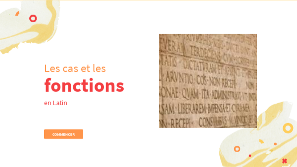 Cas Latin Et Leurs Fonctions _ Je révise les cas et les fonctions en ...
