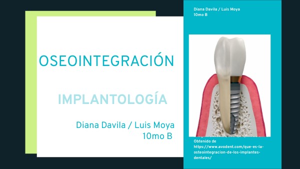 Osteointegración