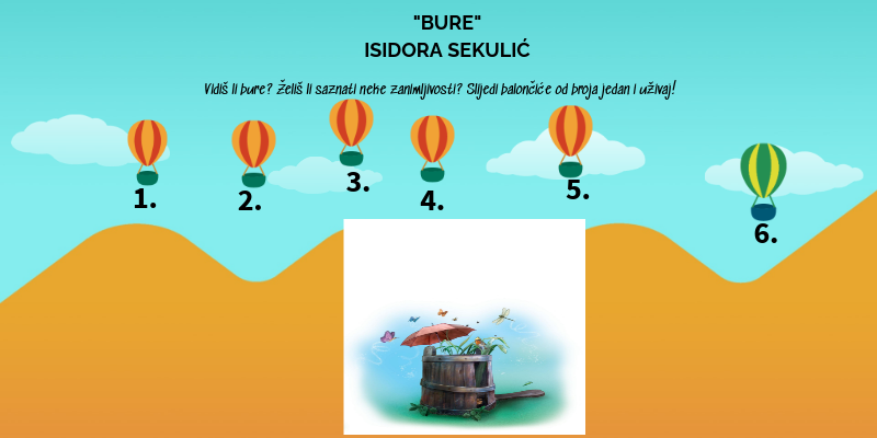 Bure, Isidora Sekulić