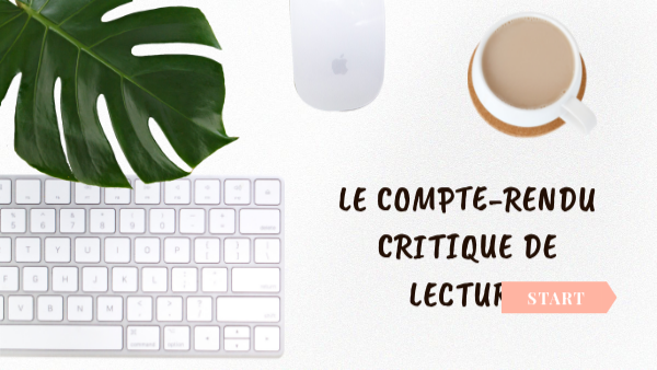 Le compte-rendu critique de lecture