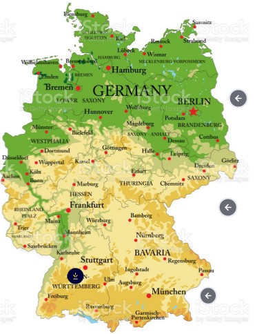 geografia germania