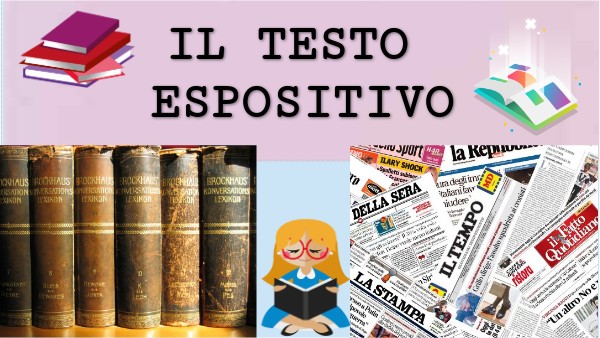il testo espositivo