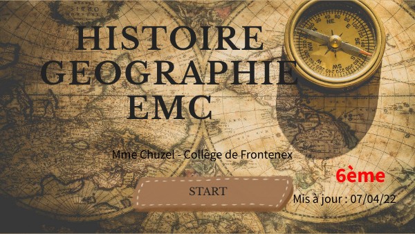 HISTOIRE GEO EMC 6ème