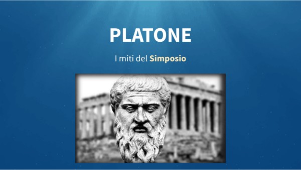 Platone - I miti del Simposio