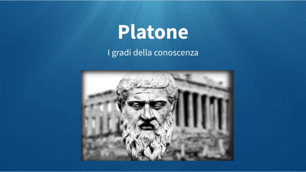 Platone - I gradi della conoscenza