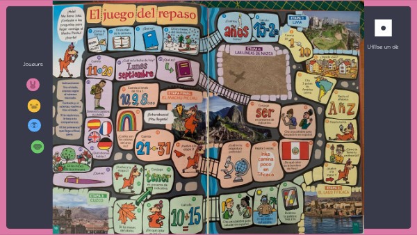 Jeu de l'oie ESPAGNOL