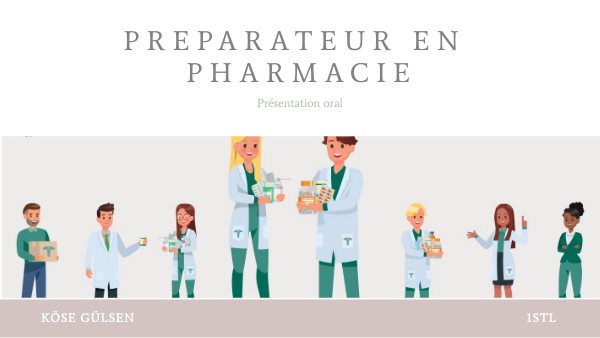 PRÉPARATEUR EN PHARMACIE
