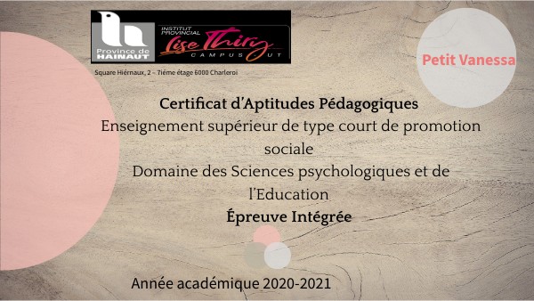 Présentation TFE