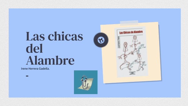 las chicas del alambre.
